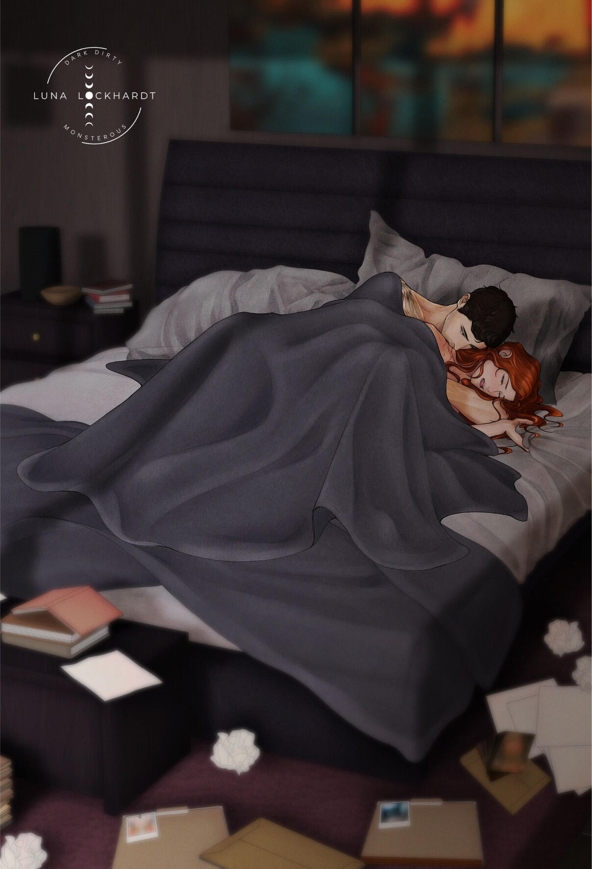 Rescued by the Vampire Rogue Character Art